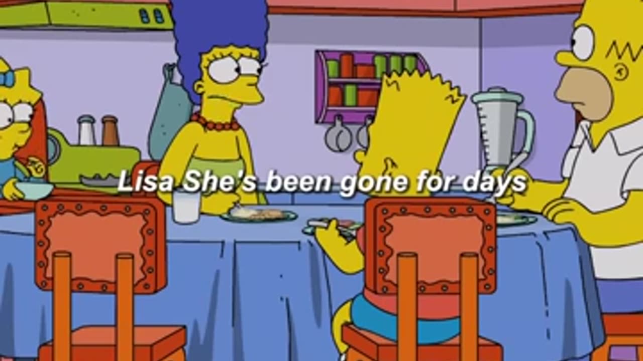 Lisa enters another world