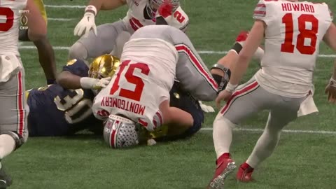 CFP National Championship_ Ohio State Buckeyes vs. Notre Dame Fighting Irish Full Game Highlights
