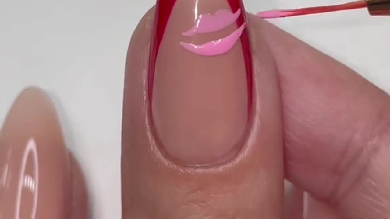 Dainty Valentines Nail