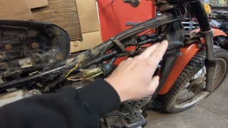 1973 Kawasaki G5 electrical repair part 2