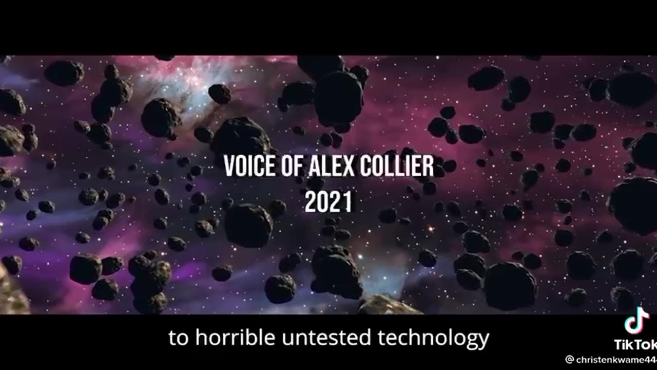 OLD TALK FROM ALEX COLLIER, 2021