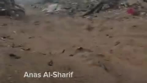 Footage of destruction of Jabalia refugee camp Gaza