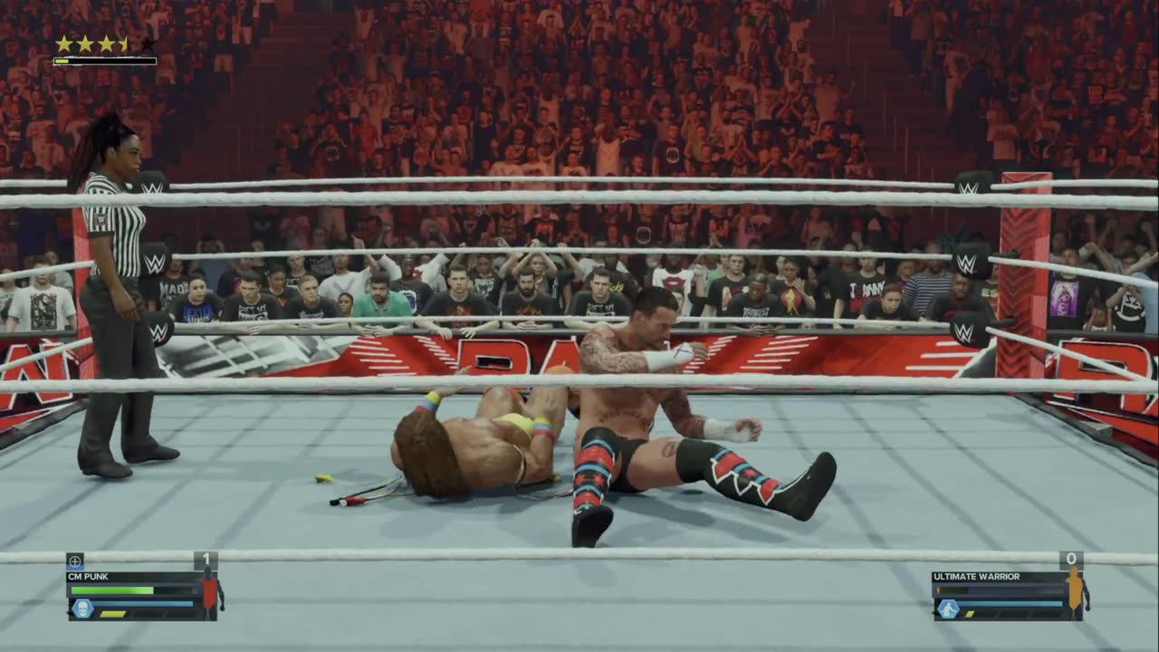 CM Punk VS Ultimate Warrior S 1 E 236