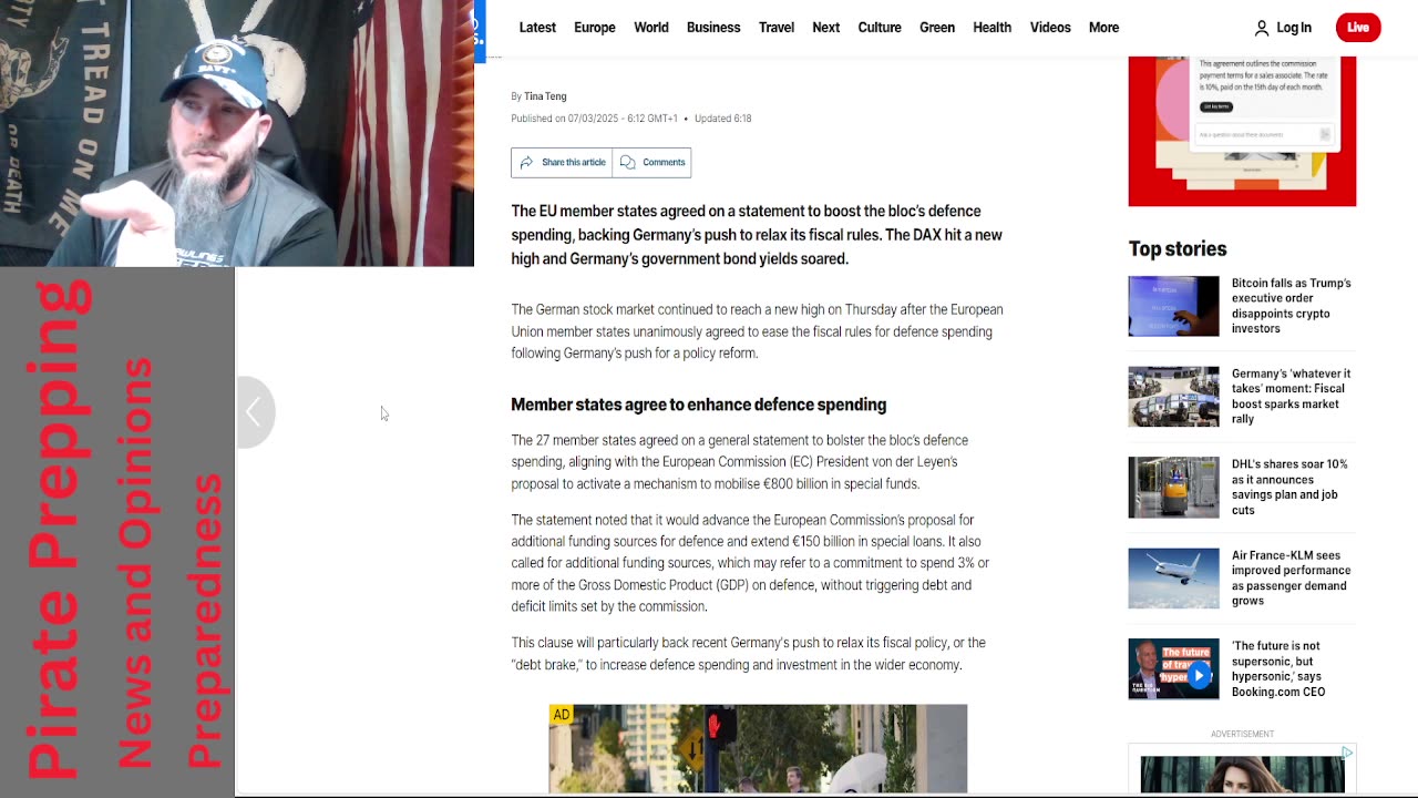EU Increases Defense Spending
