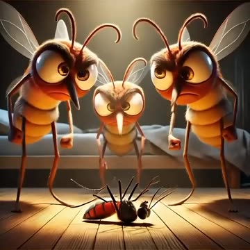 मच्छर ने बिल्लू की नींद हराम की_trendingvideo _shortsfeed _viralvideo _shortsvideo(720P_HD)