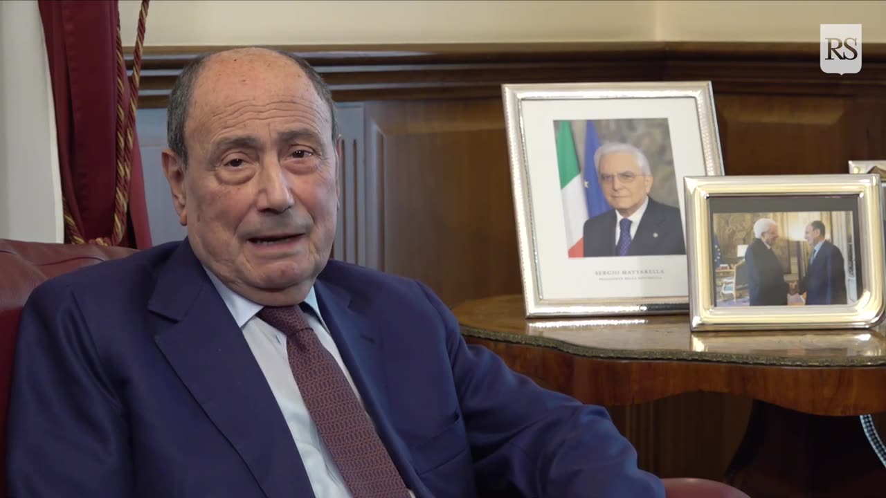 Palermo - Il presidente Renato Schifani sul reddito di povertà (28.02.25)