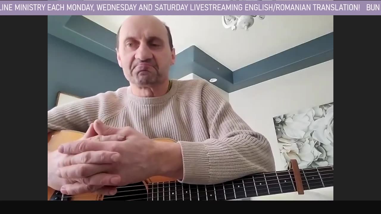 GEORGE SABO -SĂ NU CREZI NICIODATĂ CĂ EȘTI PREA TÂNĂR- CÂNTARE ȘI POEZIE DATE PRIN DUHUL SFÂNT #live