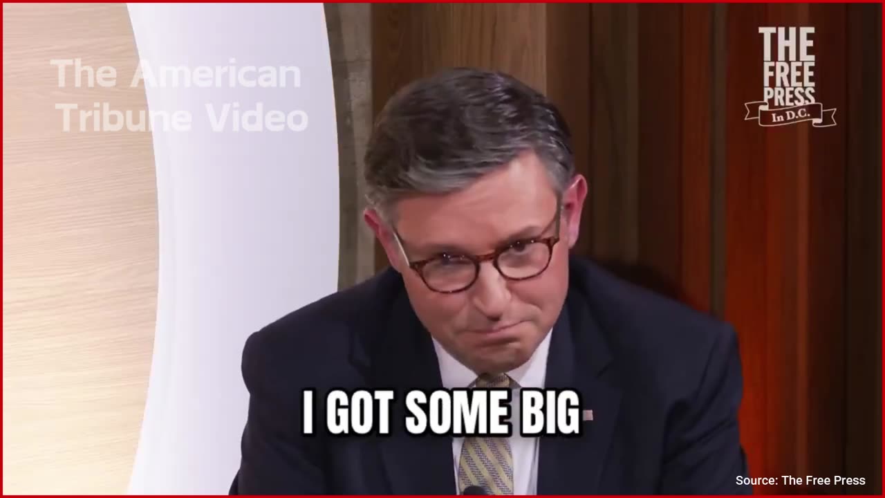 Speaker Johnson Says Brandon Was So Cognitively Impaired He “Did Not Know What He Had Signed”