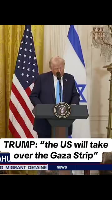 Trump: The only reason Palestinians are in the Gaza Strip is because they have no alternative