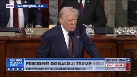 President Trump's Addresses Congress March 2025- Without Commentary