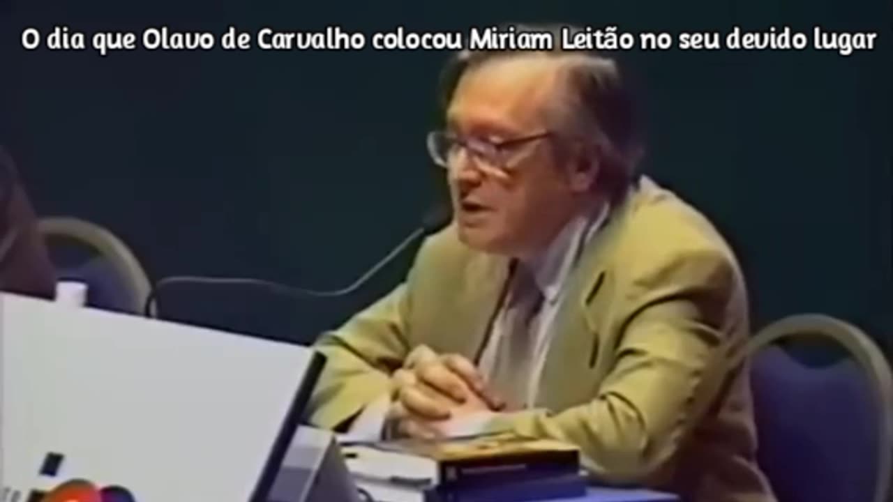 Olavo coloca a militante Amélia no seu devido local...