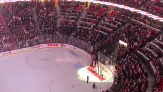 CANADA: Loud booing of the U.S. national anthem at NHL's Minnesota Wild vs.