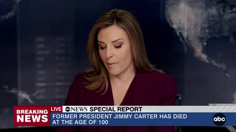 Former President Jimmy Carter dies at 100 ABC News Special Report