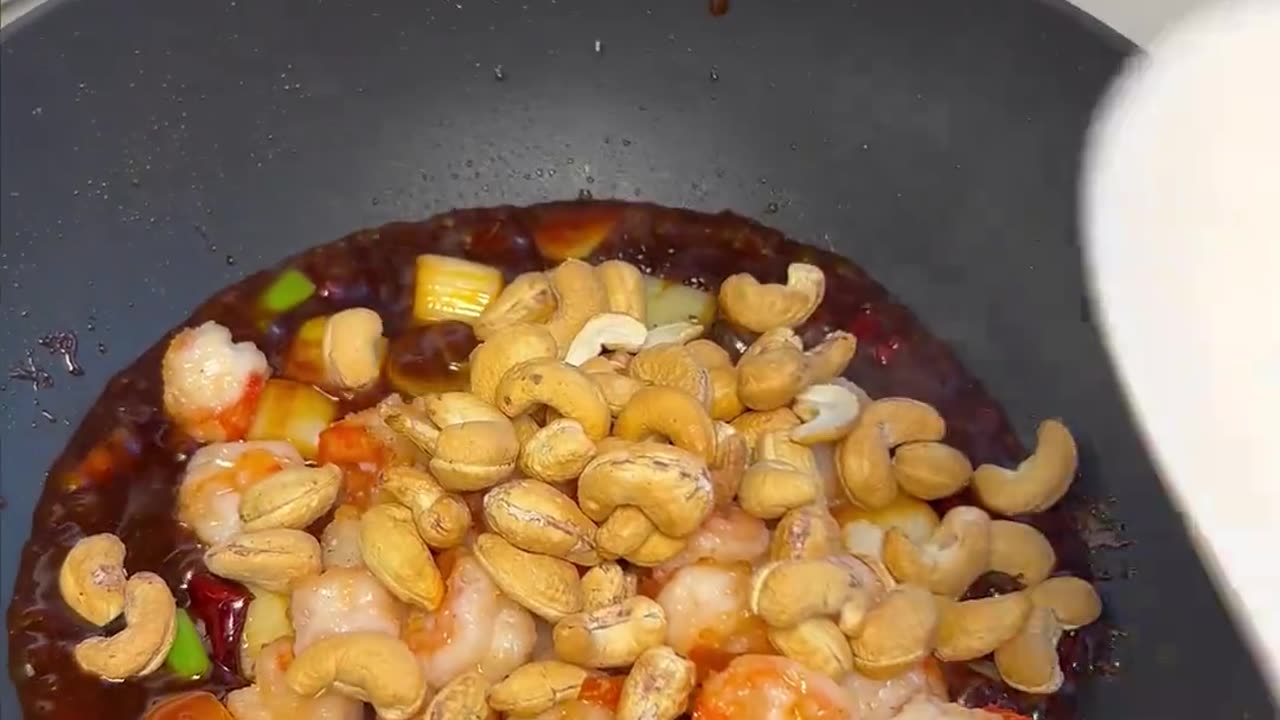 You must make Kung Pao Shrimp Balls for New Year's Eve dinner