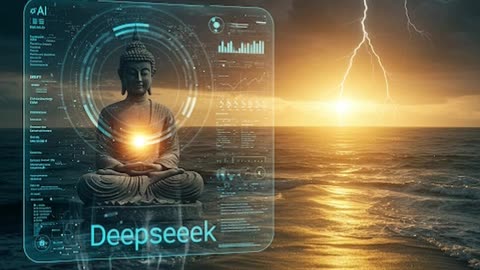 A Spiritual Dialogue Between Buddha and DeepSeek (AI)