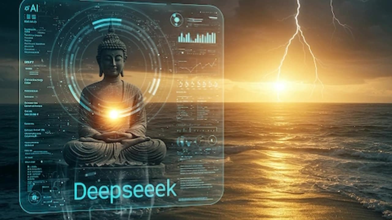 A Spiritual Dialogue Between Buddha and DeepSeek (AI)