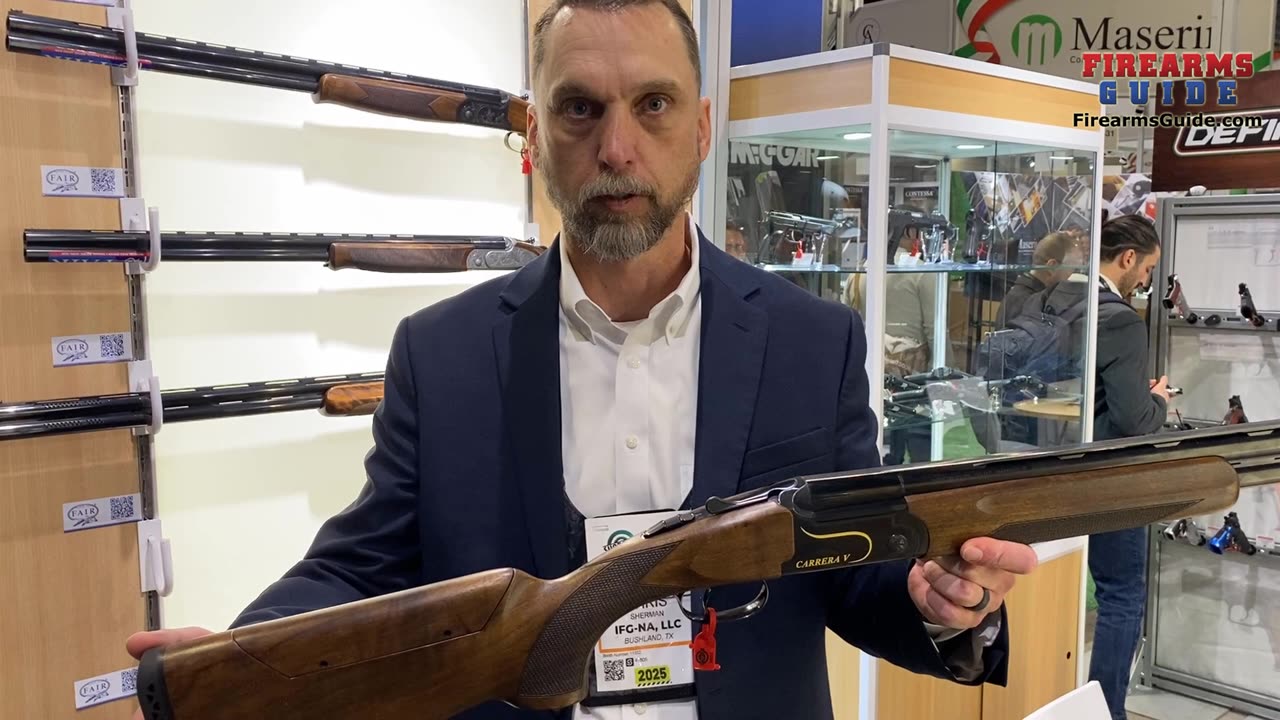 FAIR CARRERA V Sporting Over & Under Shotgun Made in Italy