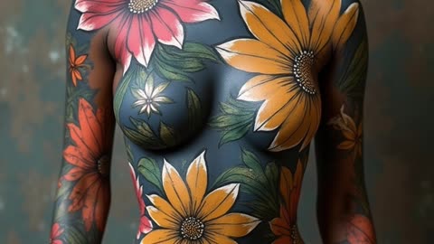 Body Paint Reveal The Confidence That Comes with Being Bold