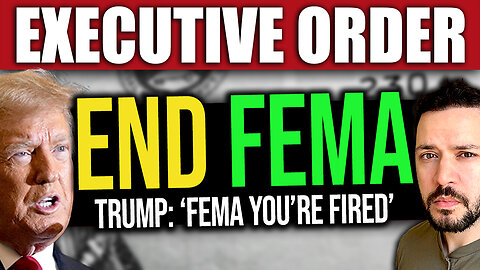 BREAKING: Trump Floats Ending FEMA by Executive Order Amid Criticism