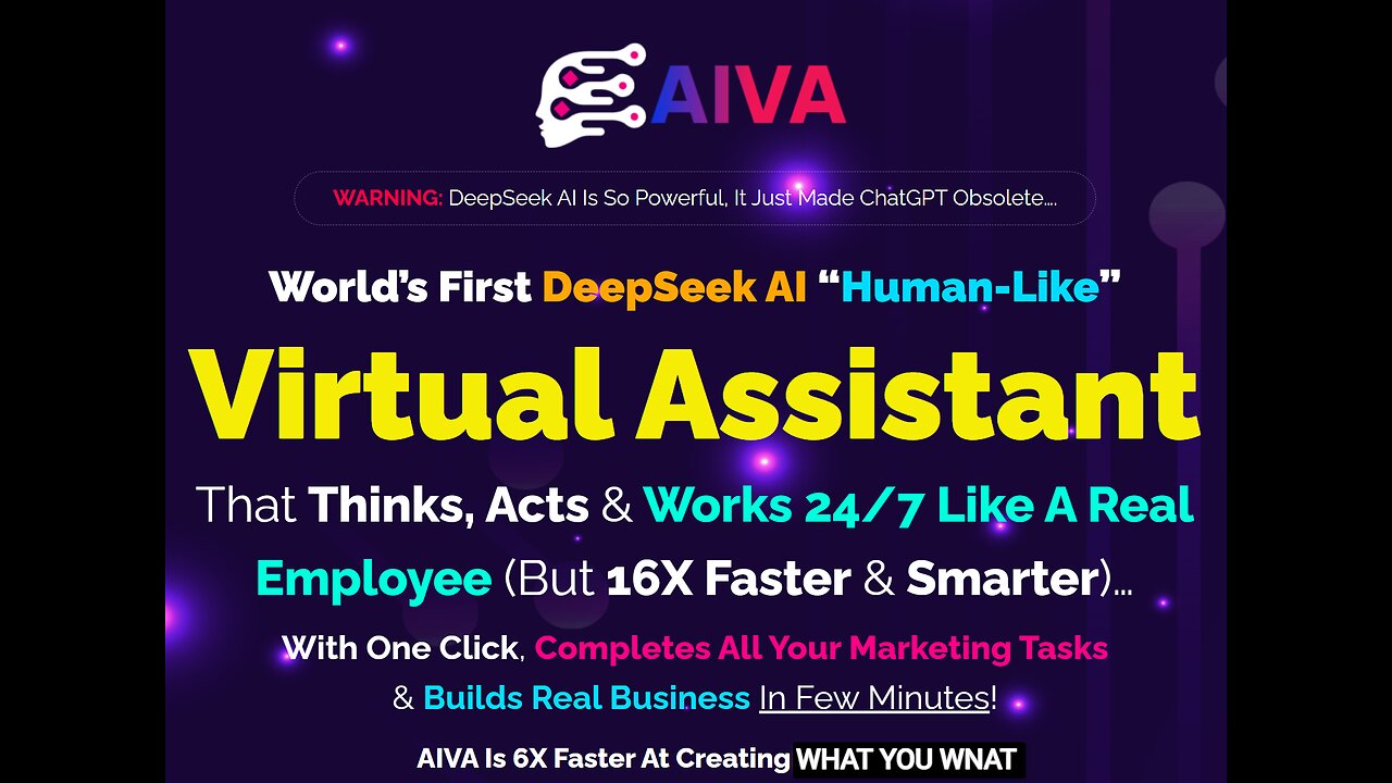 AIVA Review: Introducing DeepSeek AI 24/7 Virtual Assistant That Thinks & Acts Like a Human Employee