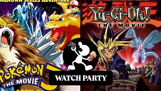 MONSTER MONDAY #51 - Pokemon 3 / Yugioh: Pyramid of Light | 🍿Watch Party🎬