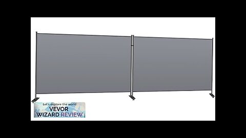 VEVOR Office Partition 142\" W x 14\" D x 72\" H Room Review