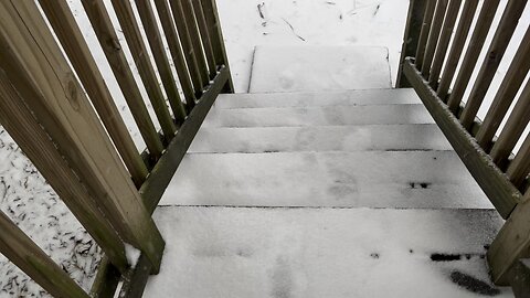White snow
