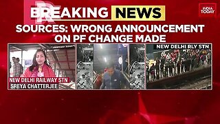 Delhi Police Probe Stampede At New Delhi Railway Station_ Wrong Platform Announcement _ India Today