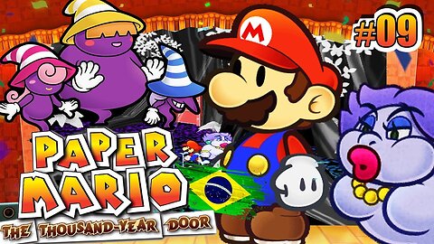 Paper Mario: A porta dos mil anos. Ep.[09] - O trio das sombras e recuperando o colar da Núblia.