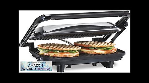 Hamilton Beach Panini Press Sandwich Maker & Electric Indoor Grill Review