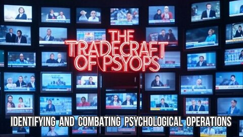 The Tradecraft of Psyops - "Identifying and Combating Psychological Operations"