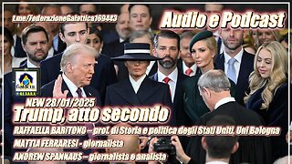 NEW 28/01/2024 Trump, atto secondo DISCUSSIONE Audio e Podcast + ASHTAR -