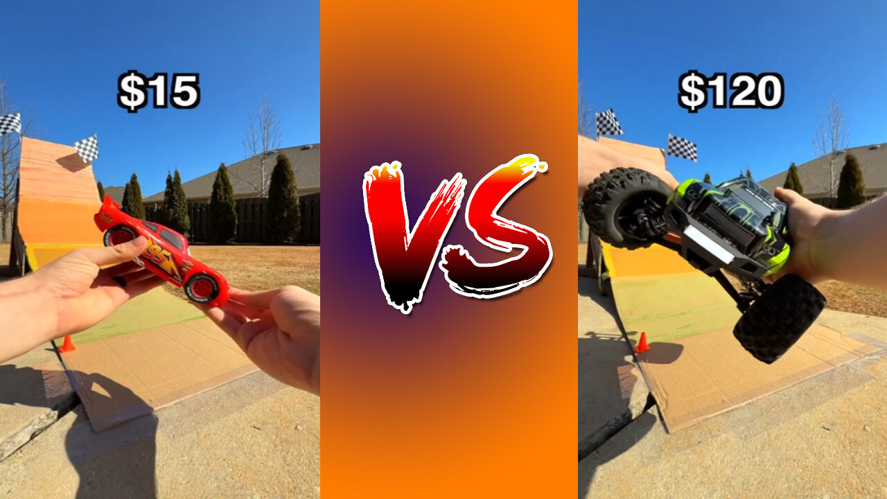 $10 vs $700 RC Uphill Ramp Test