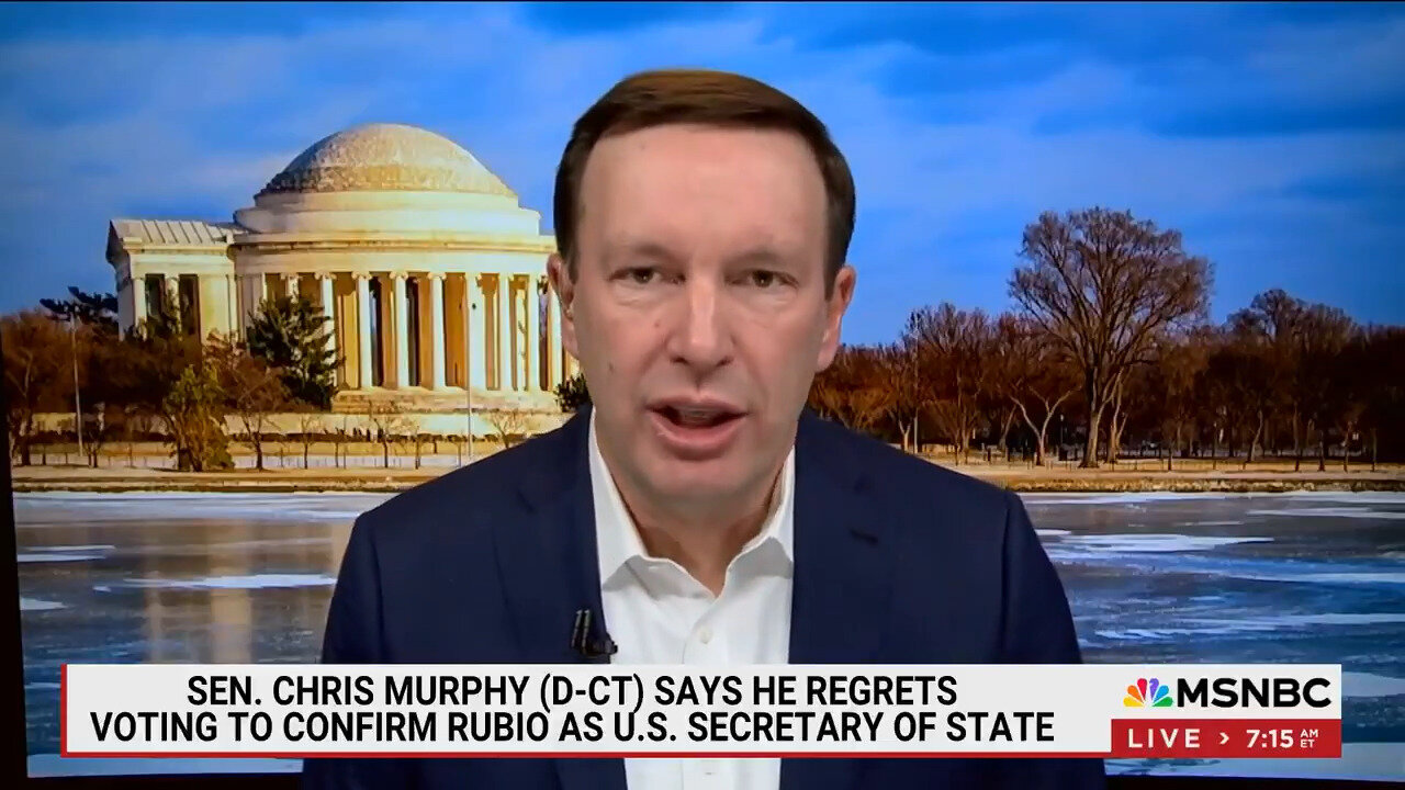 Chris Murphy: Trump Abandoning Ukraine And Normalizing Russia Helps Billionaire Class Steal From Us