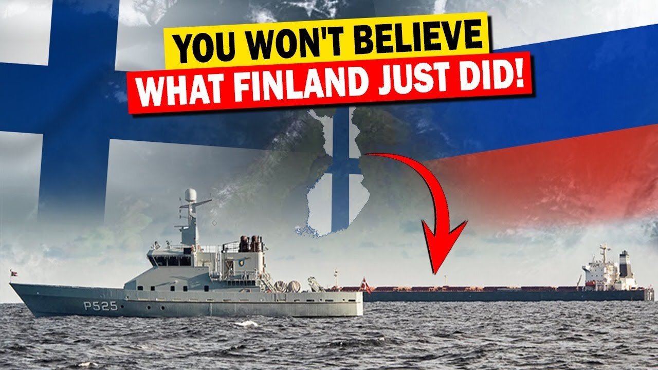 How Finland ANSWERED to Russia's SABOTAGE Attempts in the Baltic Sea