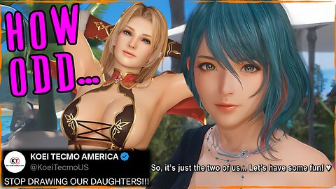 Koei Tecmo CENSORS Fan Art of Dead or Alive While HIDING the Franchise