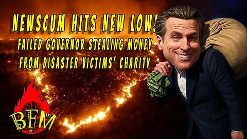 EXPOSED: Details of Gavin Newsom’s Wildfire Fund Sam! 😂🎙 Conservative News & Humor 🚨