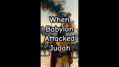 When Babylon attacked Judah.