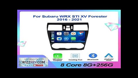 9" Car Multimedia Radio Player For Subaru WRX STI XV Forester 2016 Review