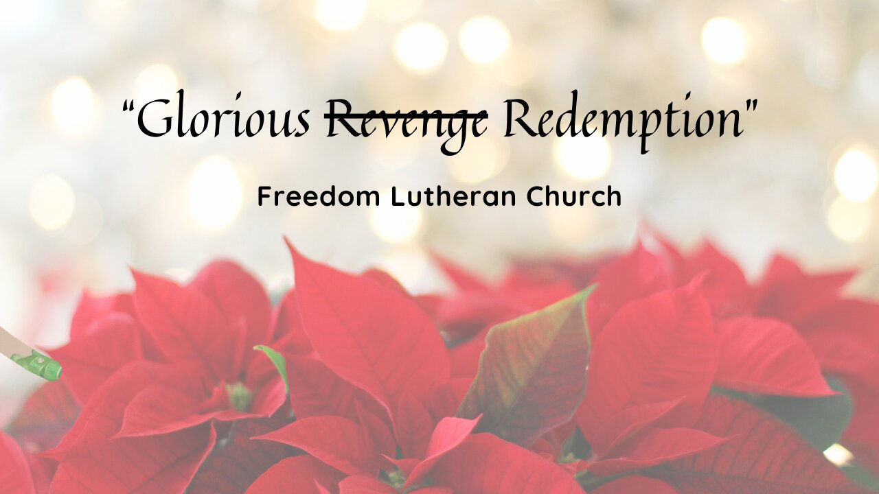 "Glorious ̶R̶e̶v̶e̶n̶g̶e̶ Redemption" February 23, 2025