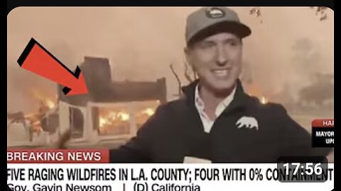 CALIFORNIA SABOTAGE! THE FIRES WERE PLANNED AND THEY'RE SHOWING YOU IT WAS BY HOW THEY ARE ACTING!