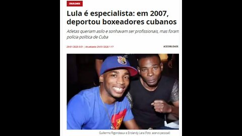 A HIPOCRISIA de Lula: em 2007, ele deportou boxeadores cubanos