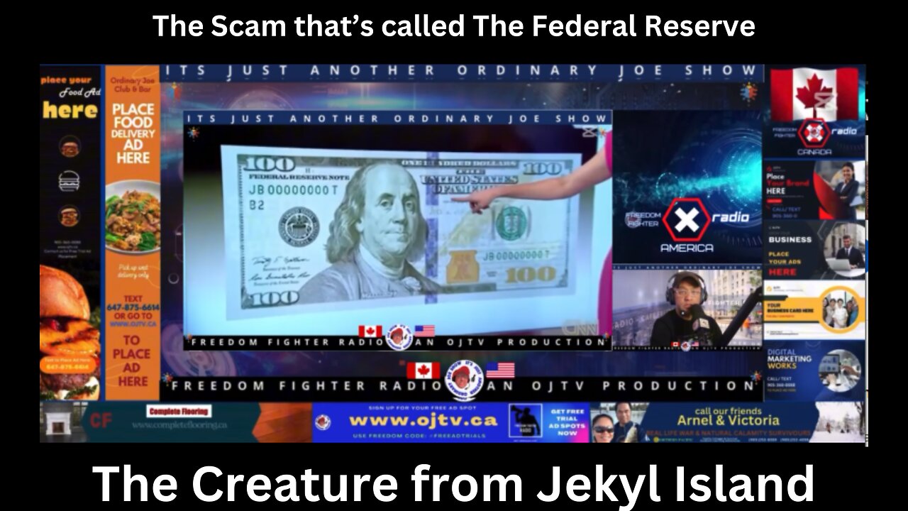 The Scam also called The Federal Reserve PART1