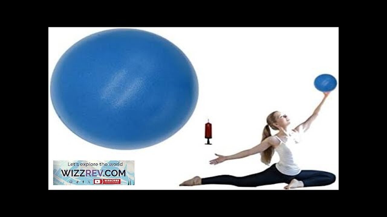 Small Exercise Ball for Between Knees 6 inch Pilates Ball with Pump Review