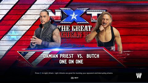 WWE 2k24 Damian Priest vs Butch