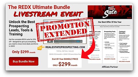 The REDX Ultimate Bundle - PROMOTION EXTENDED!