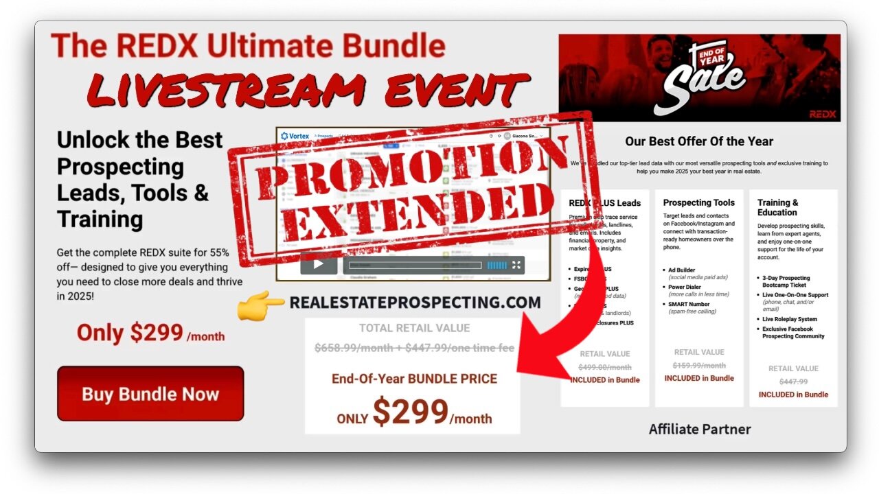 The REDX Ultimate Bundle - PROMOTION EXTENDED!