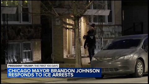 CHICAGO MAYOR BRANDON JOHNSON RESPONDS TO ICE ARRESTS