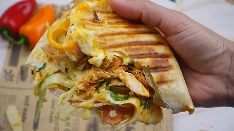 Recipes of the world - Chicken Wrap Recipe,Quick And Easy Ramadan Recipe By Recipes Of The World