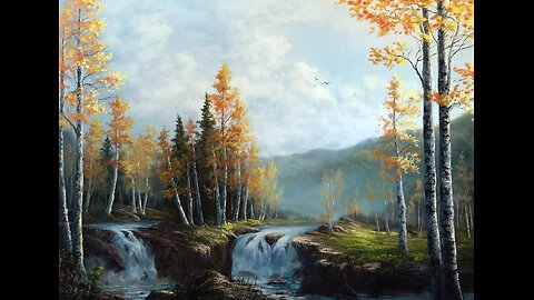 Paint with Kevin Hill - Birch Waterfalls